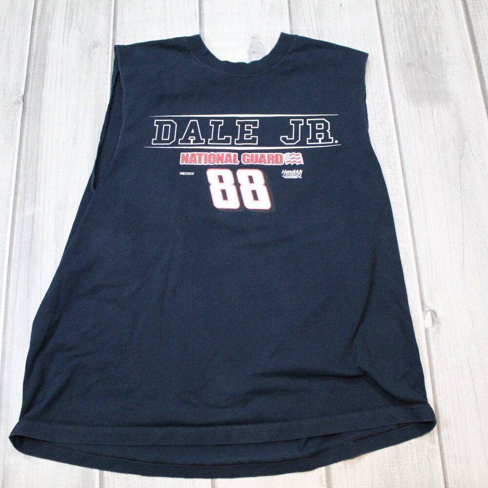 Dale Jr. NASCAR #88 National Guard Sleeveless Shirt - Men's
